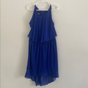 by & by Blue Sparkle Dress Size 8